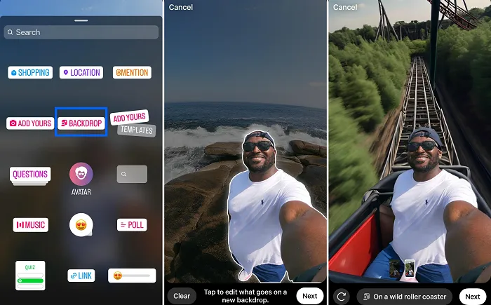 Instagram’s Testing New Options to Create Alternate Image Backgrounds and Facilitate In-Stream Orders