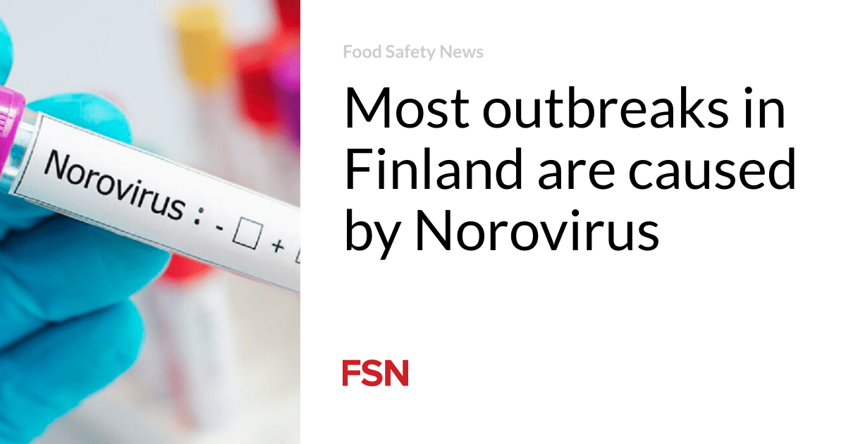 Most outbreaks in Finland are caused by Norovirus