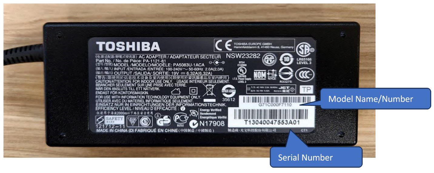 Dynabook Americas Recalls 15.5 Million Toshiba Laptop AC Adapters Due to Burn and Fire Hazards