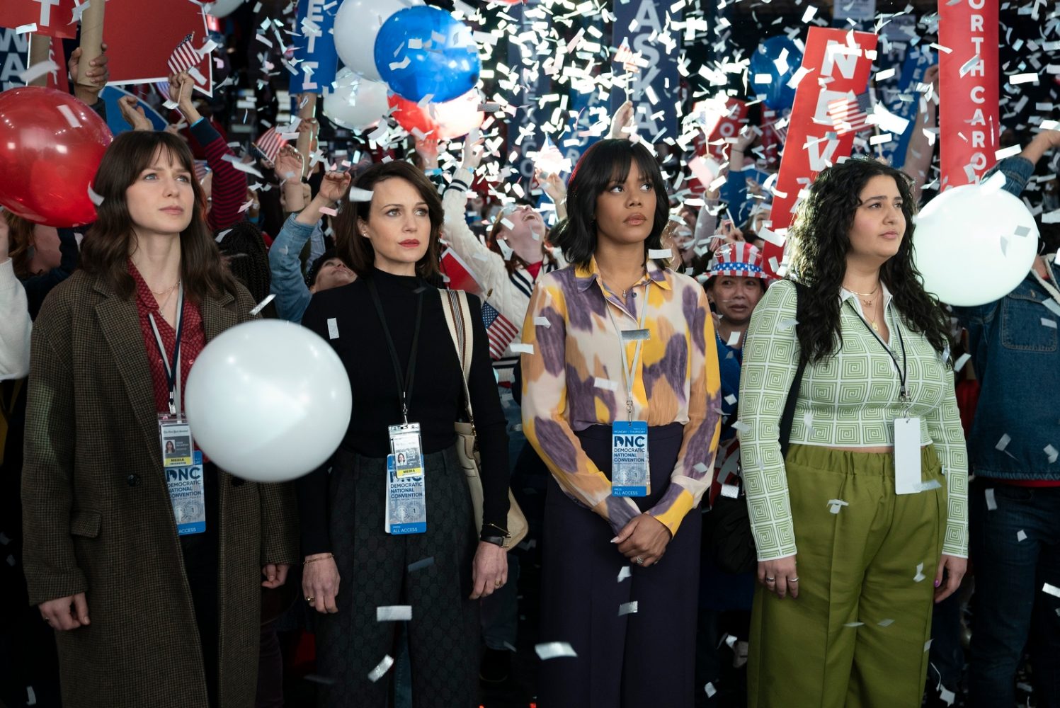 The Girls on the Bus looks like a crazy ride on the campaign trail in Max’s official trailer