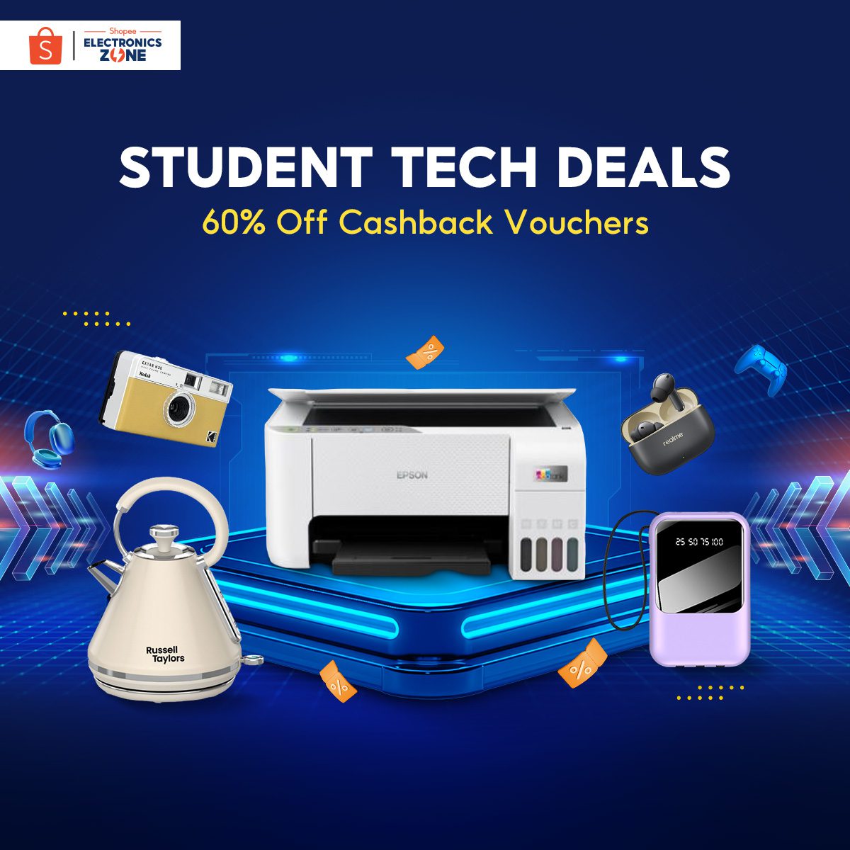 Back to School with Great Deals in Shopee Electronics Zone