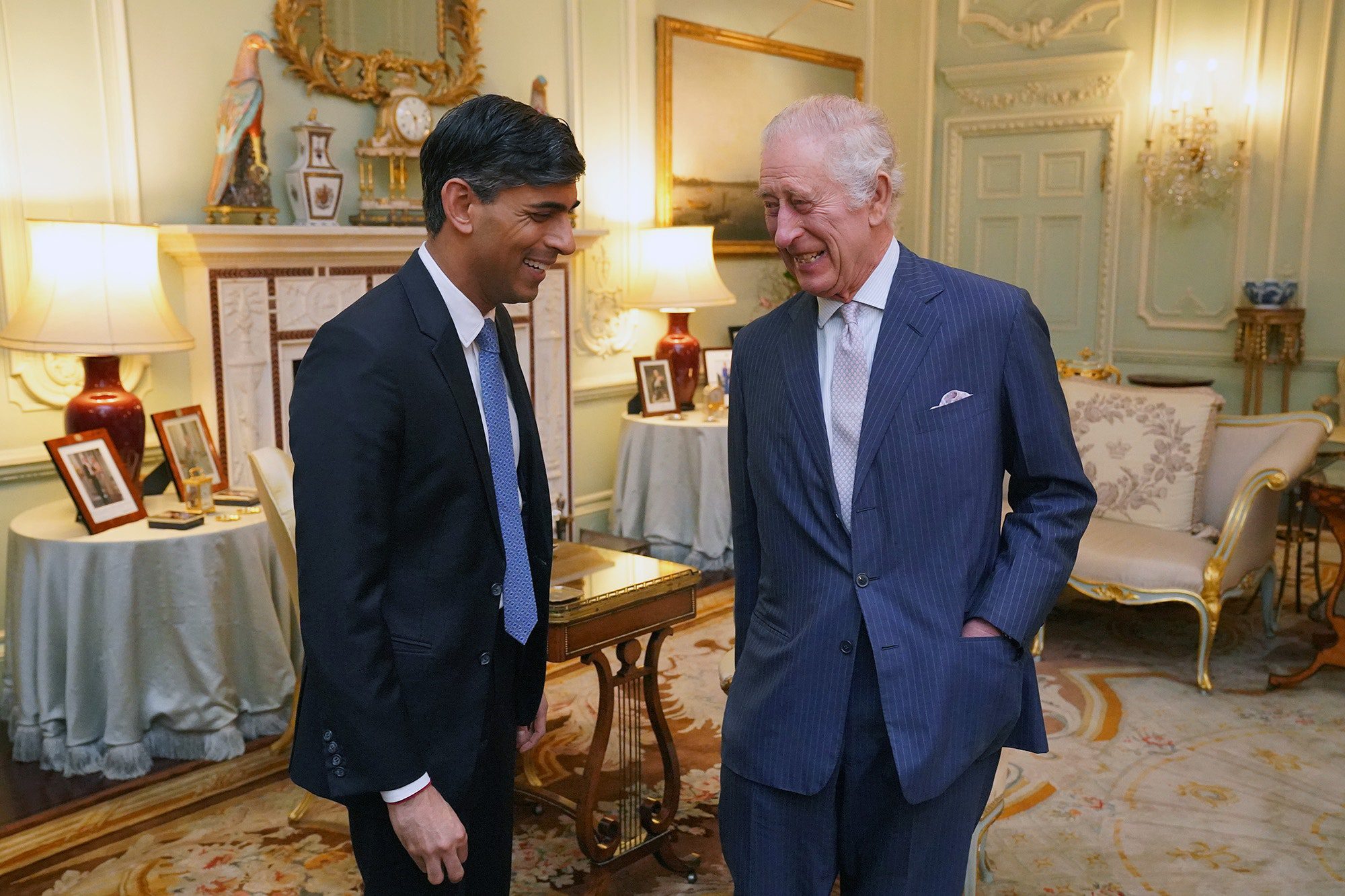 King Charles Had a Joke For Rishi Sunak During Their Weekly Meeting