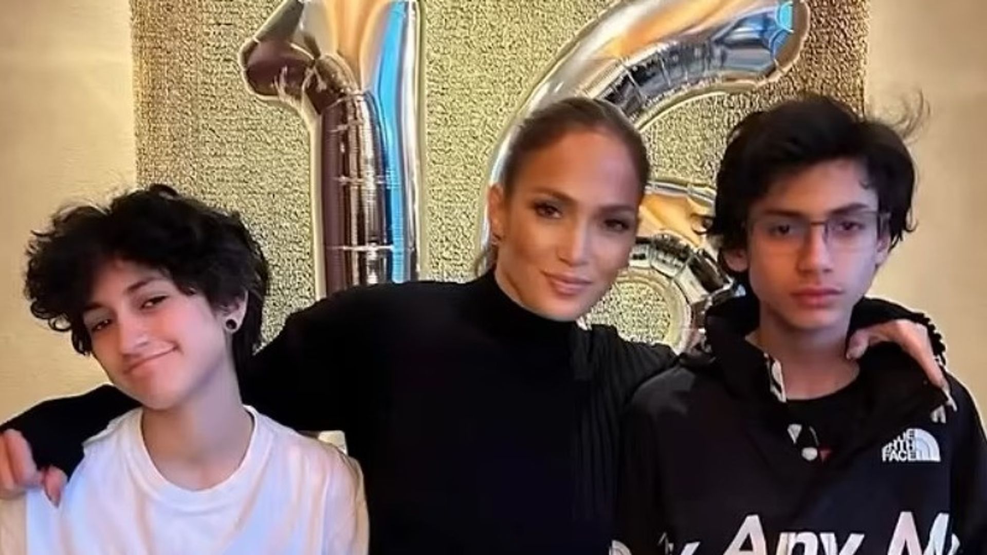 Jennifer Lopez’s son Max is dad Marc Anthony’s twin in rare video on 16th birthday