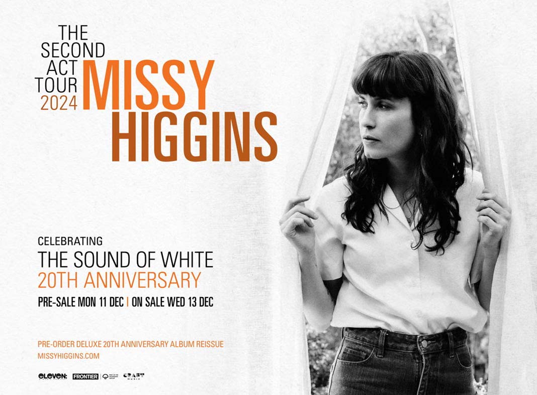 Missy Higgins announces East Coast encore shows