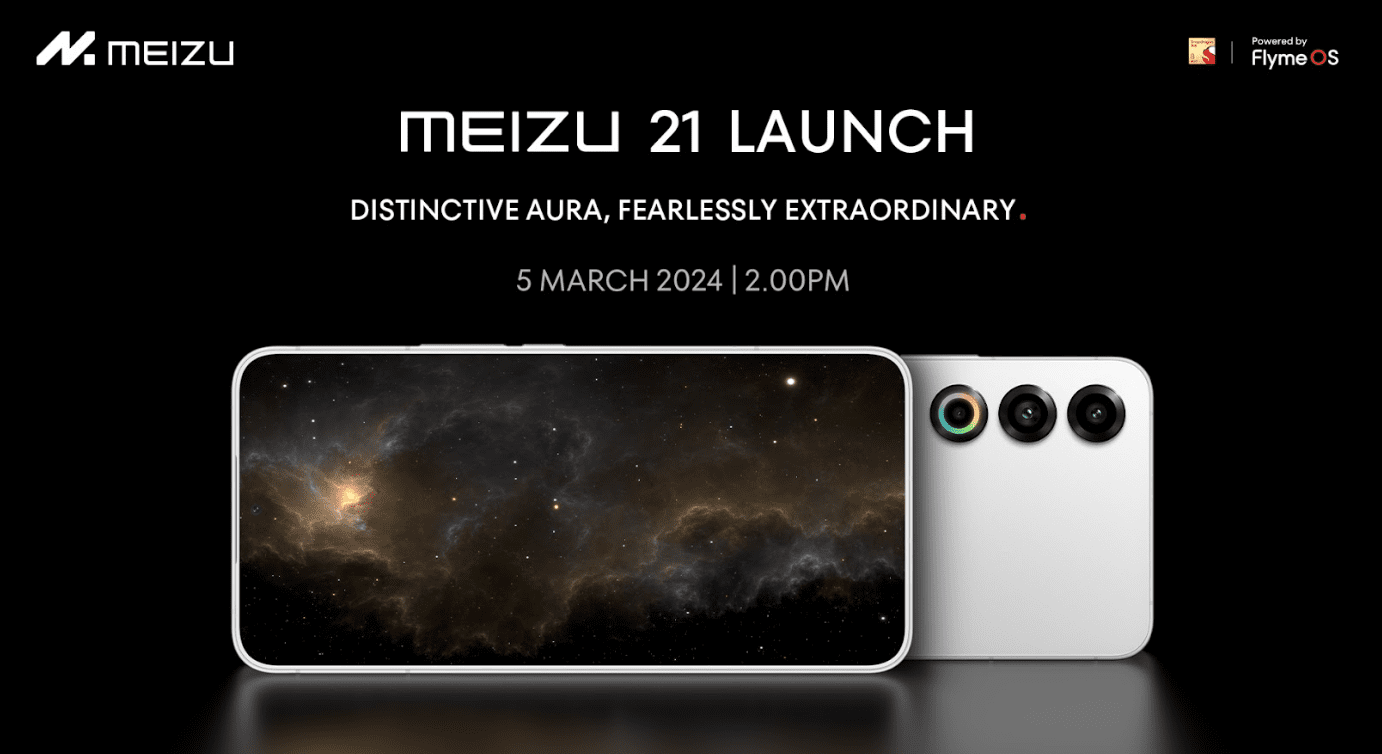 Meizu 21 set to launch in Malaysia on 5th March from RM2999