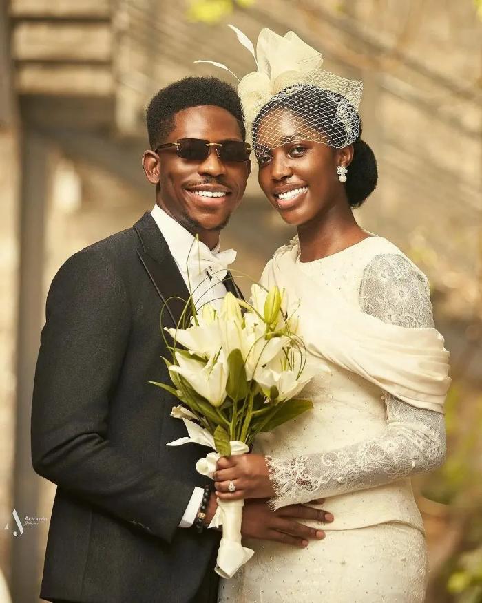 Gospel Artist Moses Bliss And Ghanian Wife Marie Wiseborn’s Civil Wedding Photos Pop Up