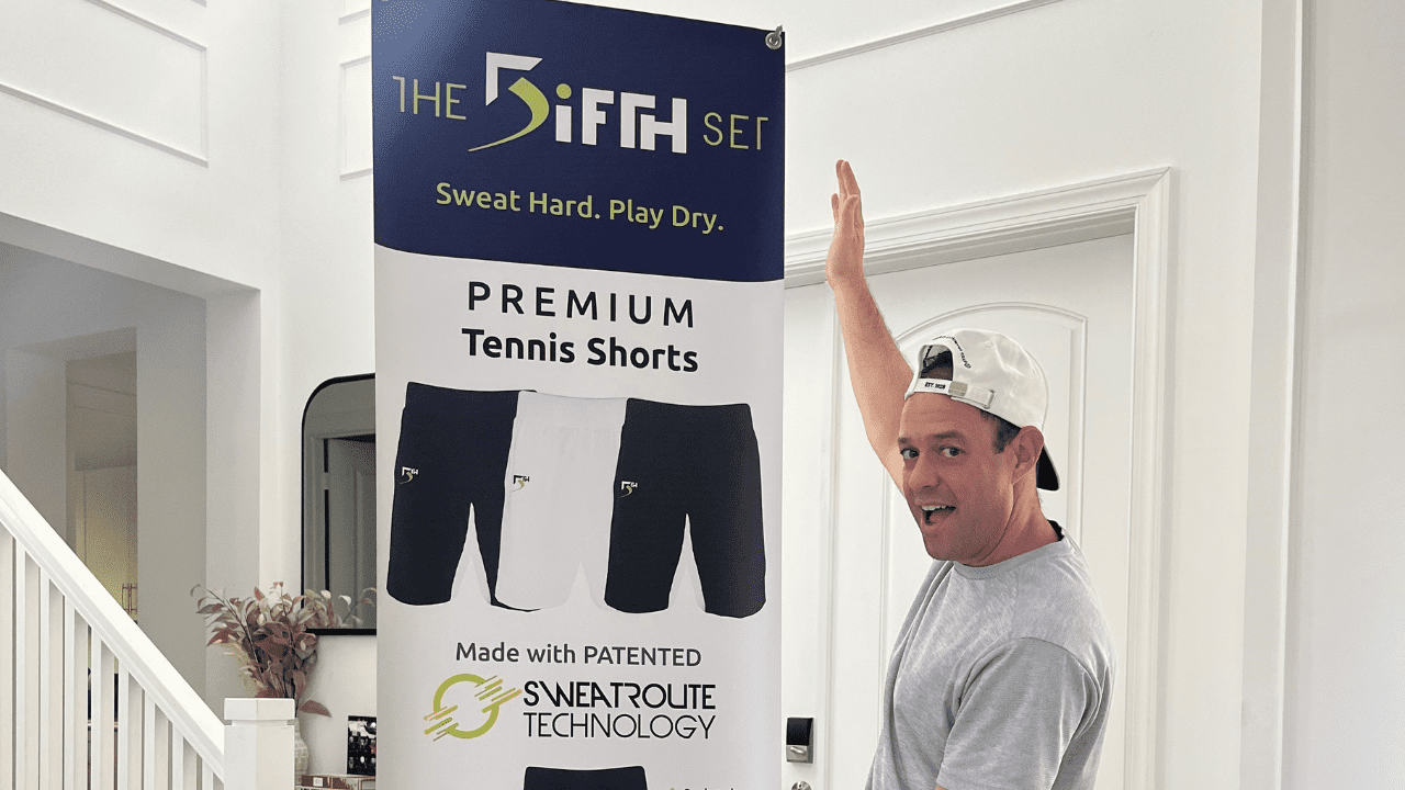 Spotlight: The Fifth Set Solves a Unique Product for Tennis Players