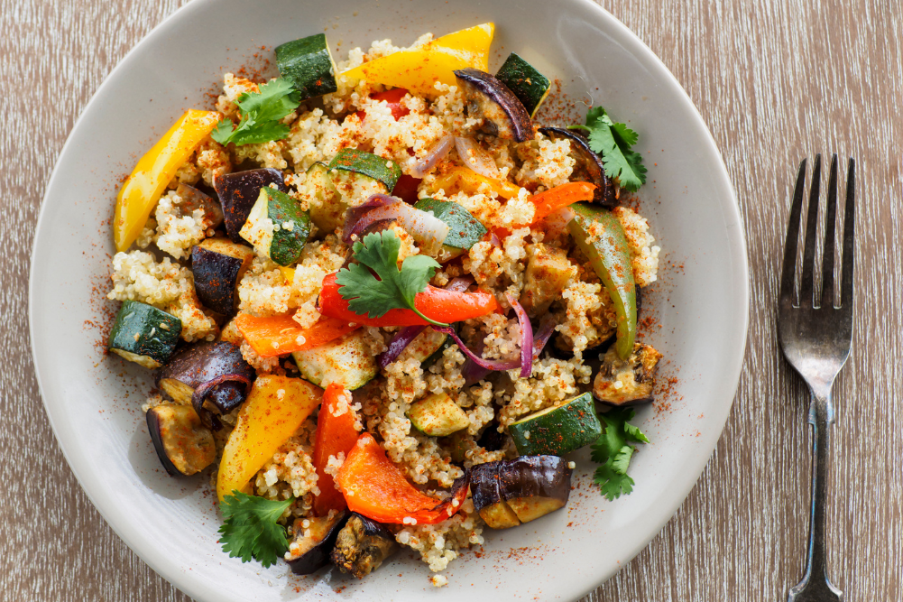 Grilled Vegetable & Quinoa Salad