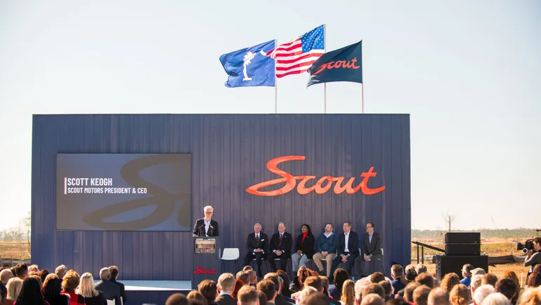 Scout Motors breaks ground on $2B EV plant after environmental delays