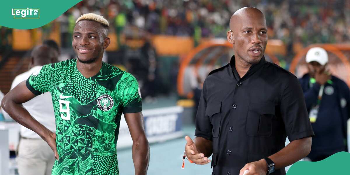 FULL LIST: EPL legends who have met with Victor Osimhen at AFCON 2023