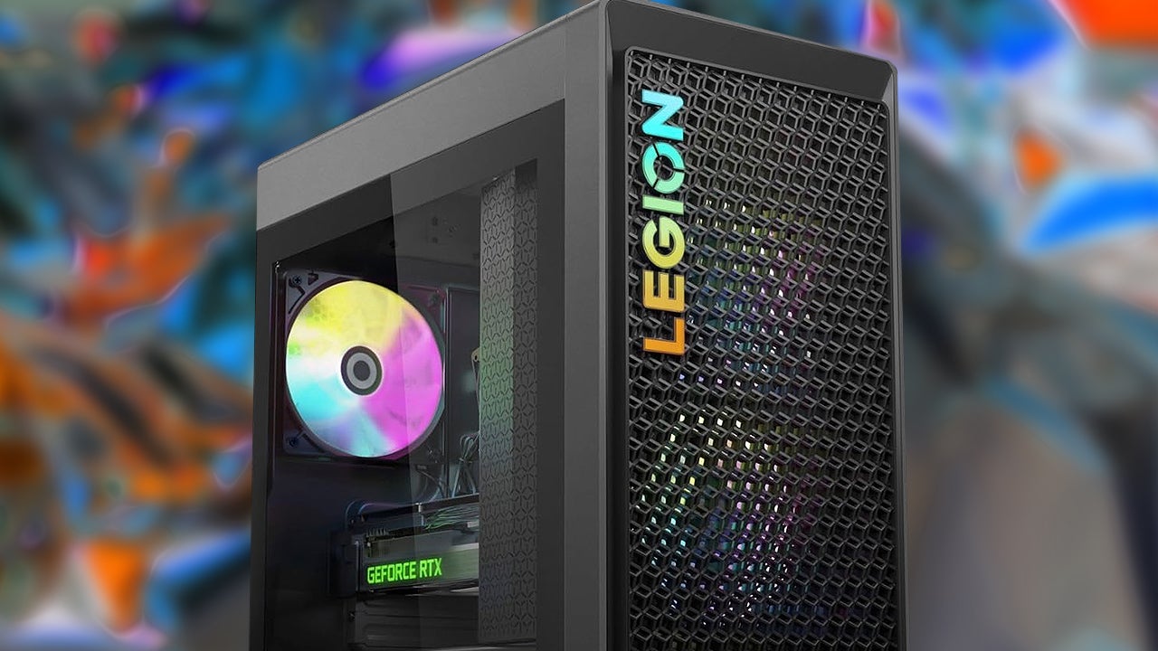 The Lenovo Legion Tower 5i RTX 4070 Gaming PC Is Down to $1310.99