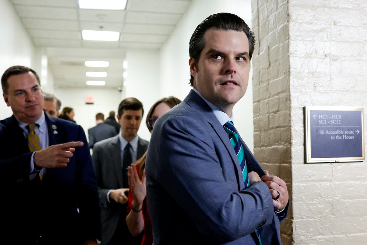 Matt Gaetz Is Trying to Get Republicans to Absolve Trump of Insurrection