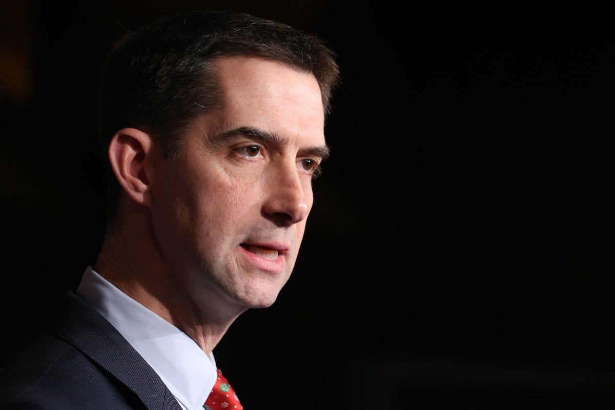 Tom Cotton Goes Full Racist, Badgers TikTok CEO on Whether He’s Chinese