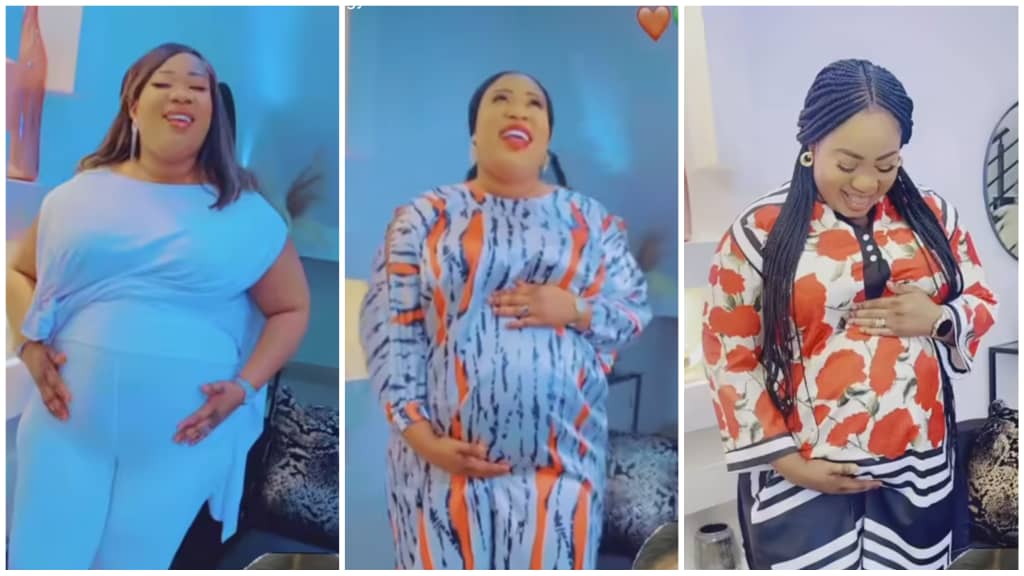 Throwback Video Of Dr Grace Showing Off Her Baby Bump Pops Up Online