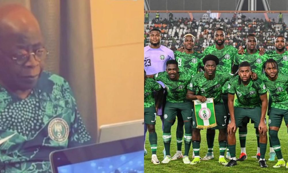 Tinubu sends message to Super Eagles ahead of Angola clash