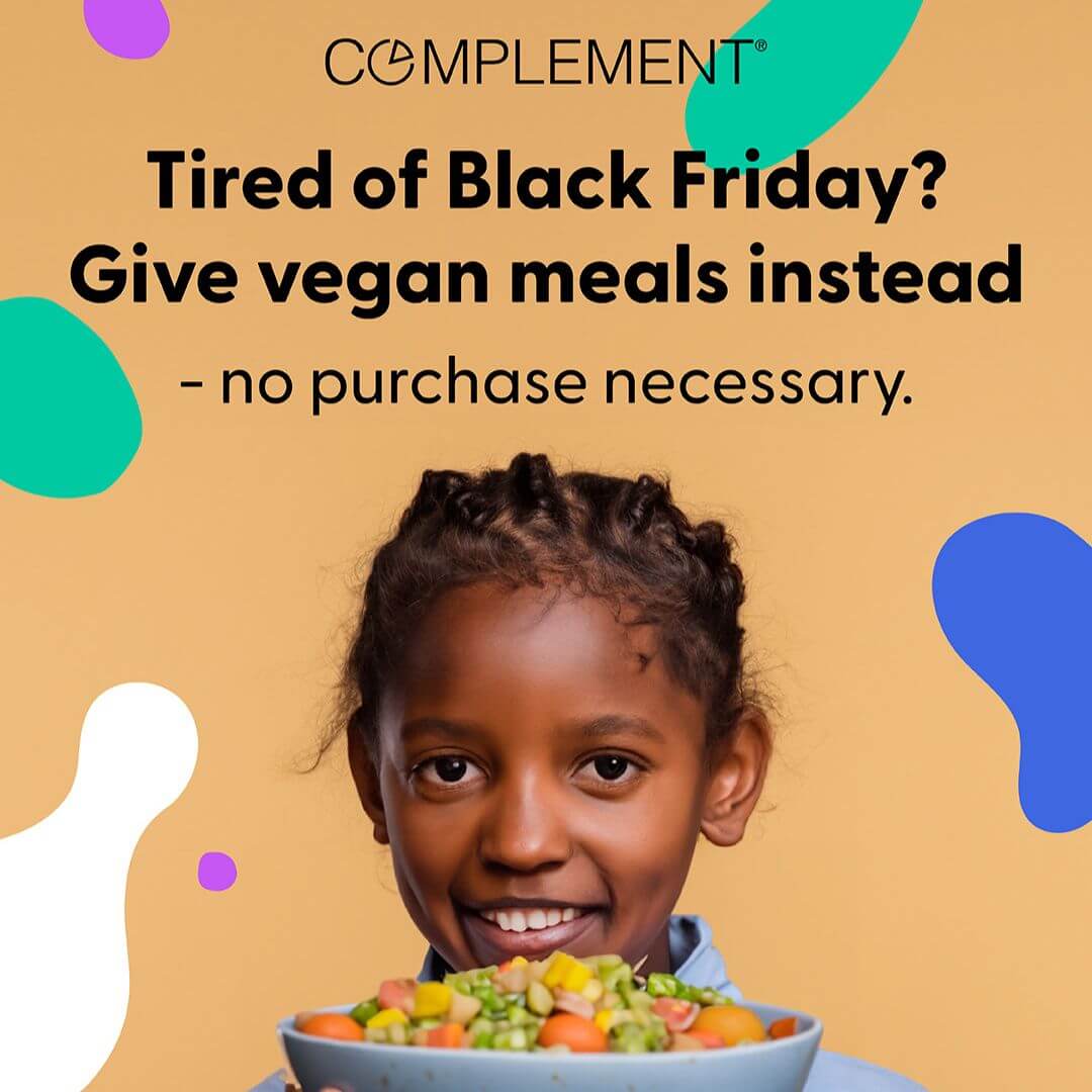 Complement Launched a No-Purchase Necessary Holiday Campaign to Feed Kids Globally