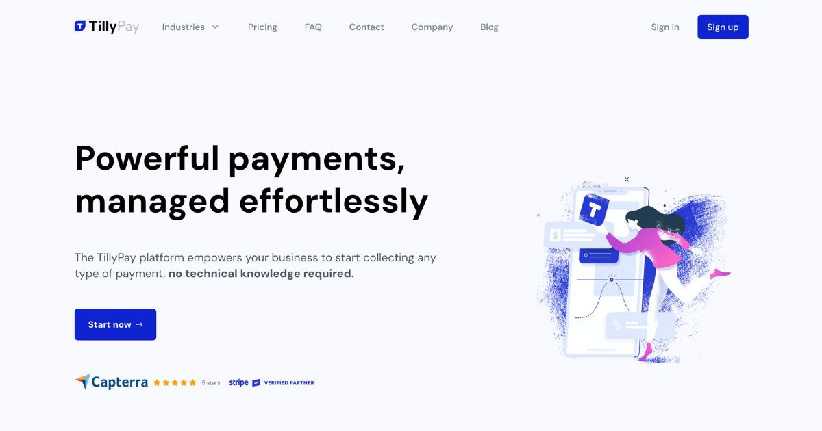 TillyPay: Simplify payments and boost your business growth