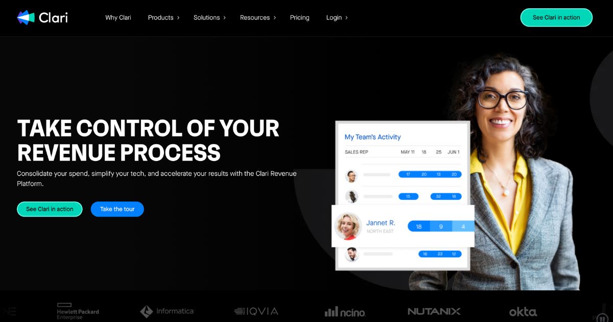 Clari: Master your revenue process with confidence