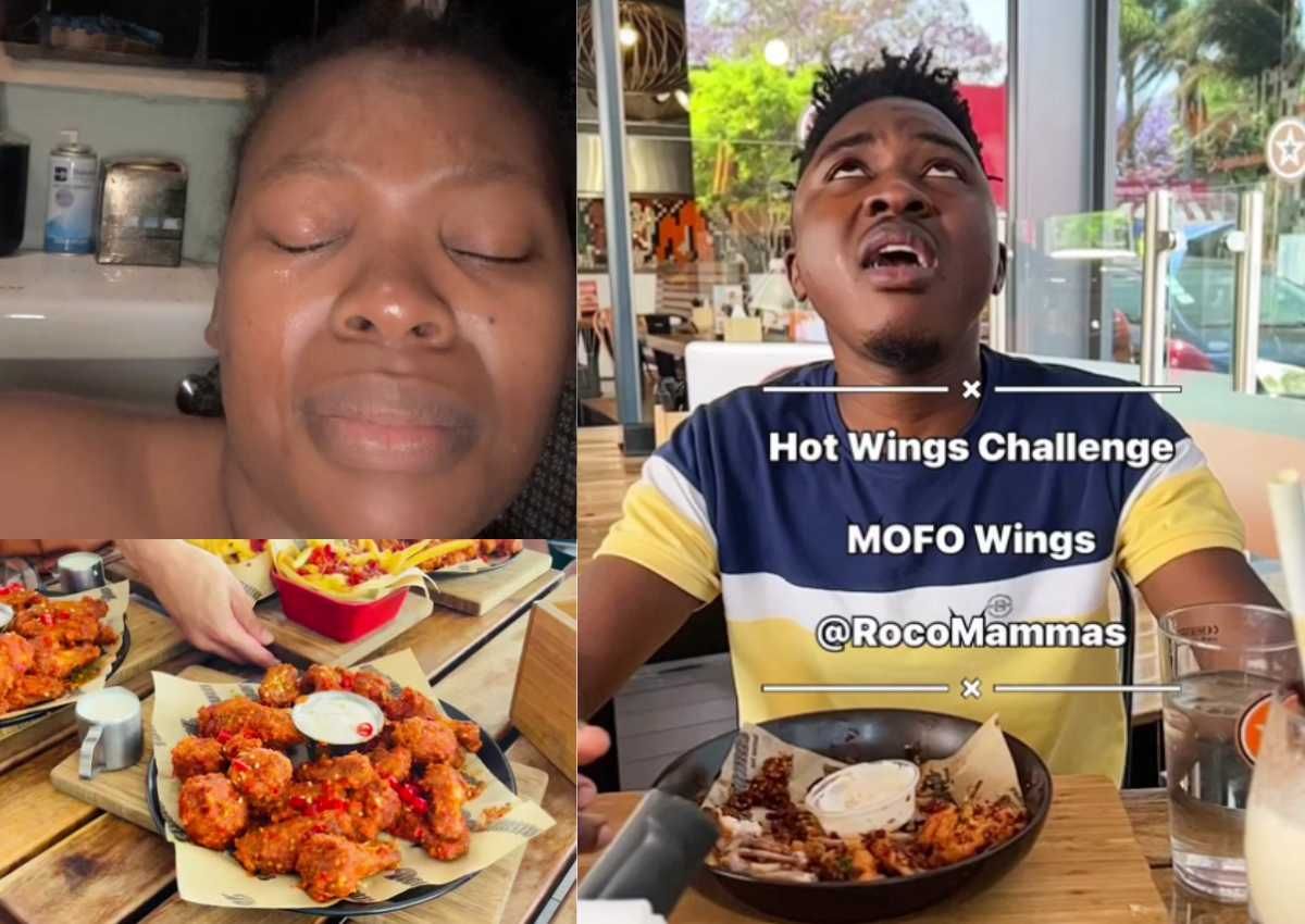 WATCH: South Africans take on viral ‘Spicy Wings Challenge’