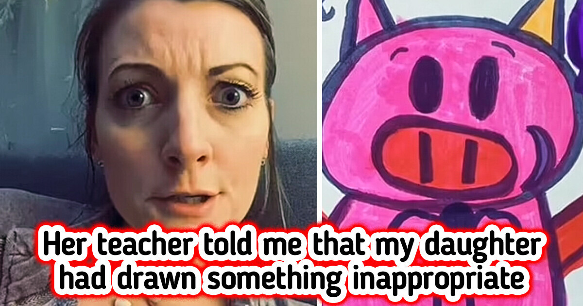 Mother Is FURIOUS After Her Daughter’s Drawing Was Confiscated at School and Labelled “Inappropriate”