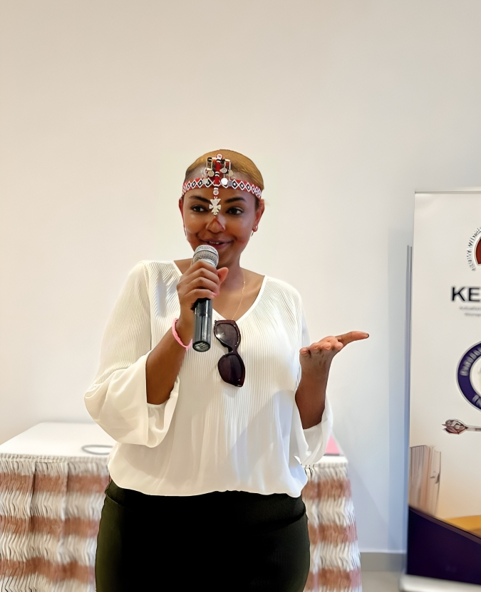 Karen Nyamu sponsors secondary education & shopping for 17 needy students from Nairobi