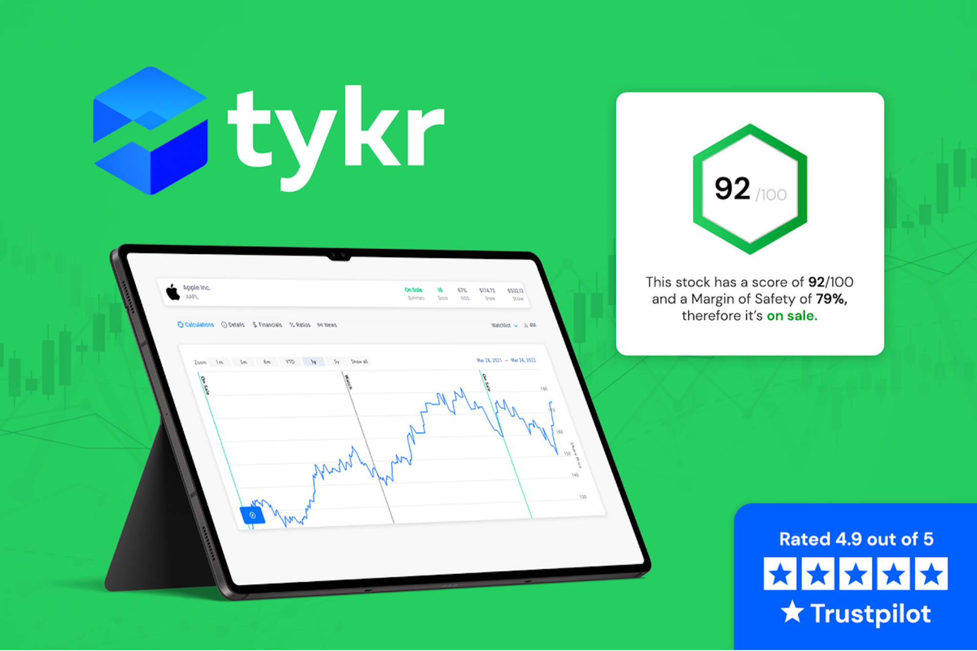 Make Informed Investment Decisions With Lifetime Access to Tykr for $119.99