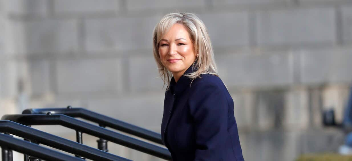 ‘A new dawn’: Sinn Féin’s Michelle O’Neill makes history in Northern Ireland