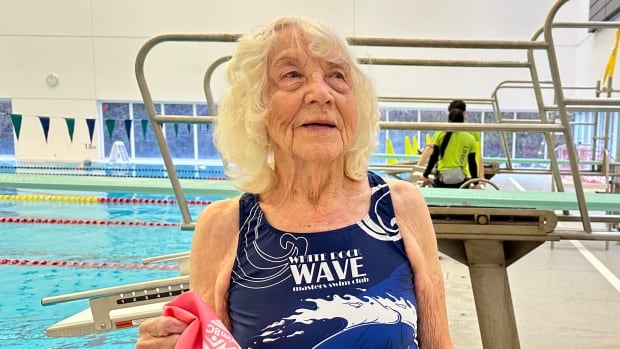 Betty Brussel is 99. She just smashed 3 world swimming records