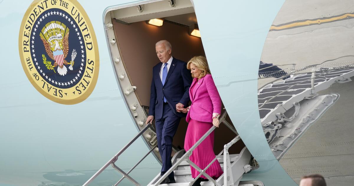 Biden skips visit to South Carolina for presidential primary, stops in L.A. instead