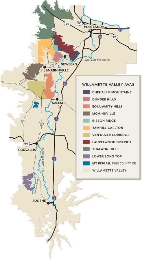 Oregon’s Willamette Valley Wine Industry Aims To Become A Year-Round Agro-Tourism Attraction