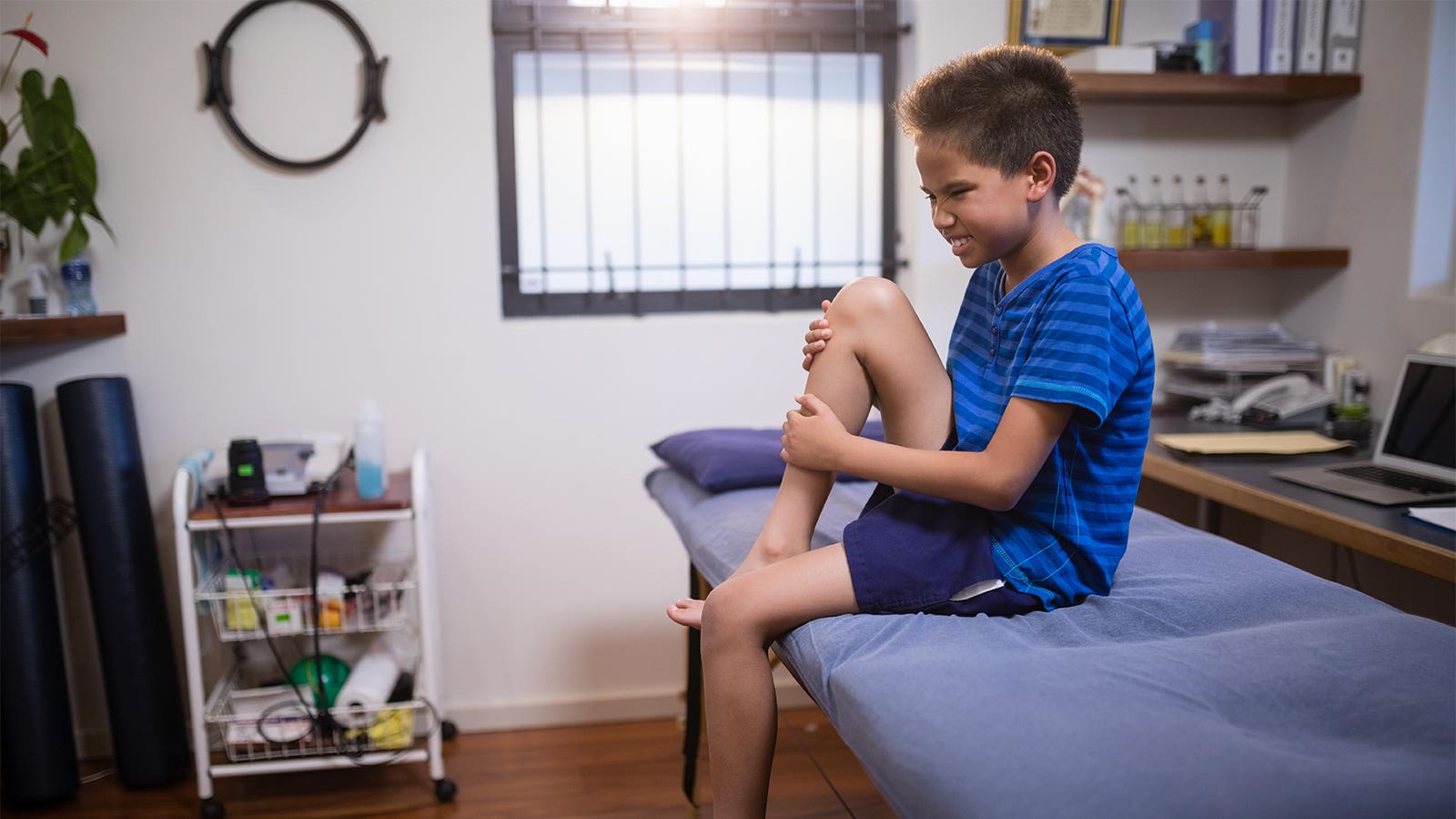 Restricted Leg Movement in a Tween Boy Reveals an Insidious Skin Disorder