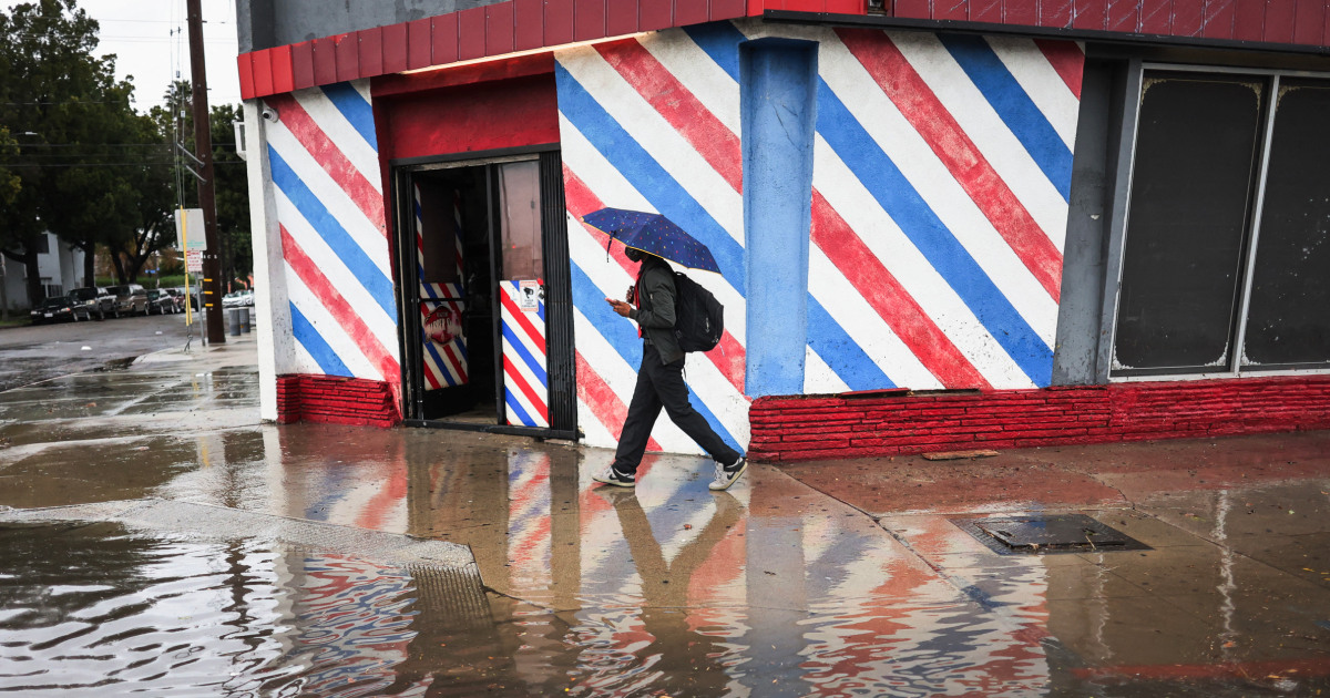 California braces as threatening storm system set to deliver ‘life threatening flooding’ and heavy snow