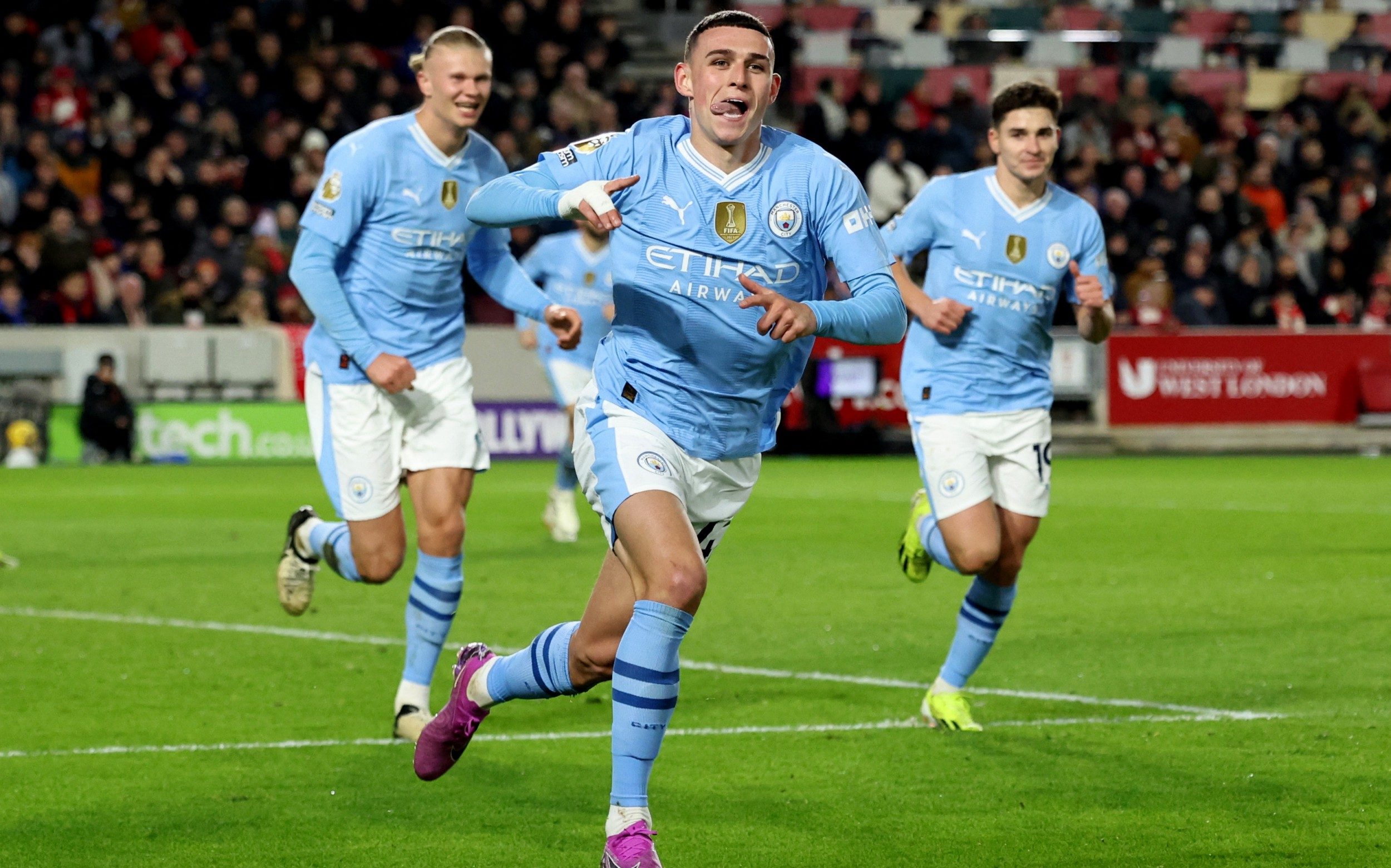 Foden the hat-trick hero as Manchester City fight back to beat Brentford – latest reaction