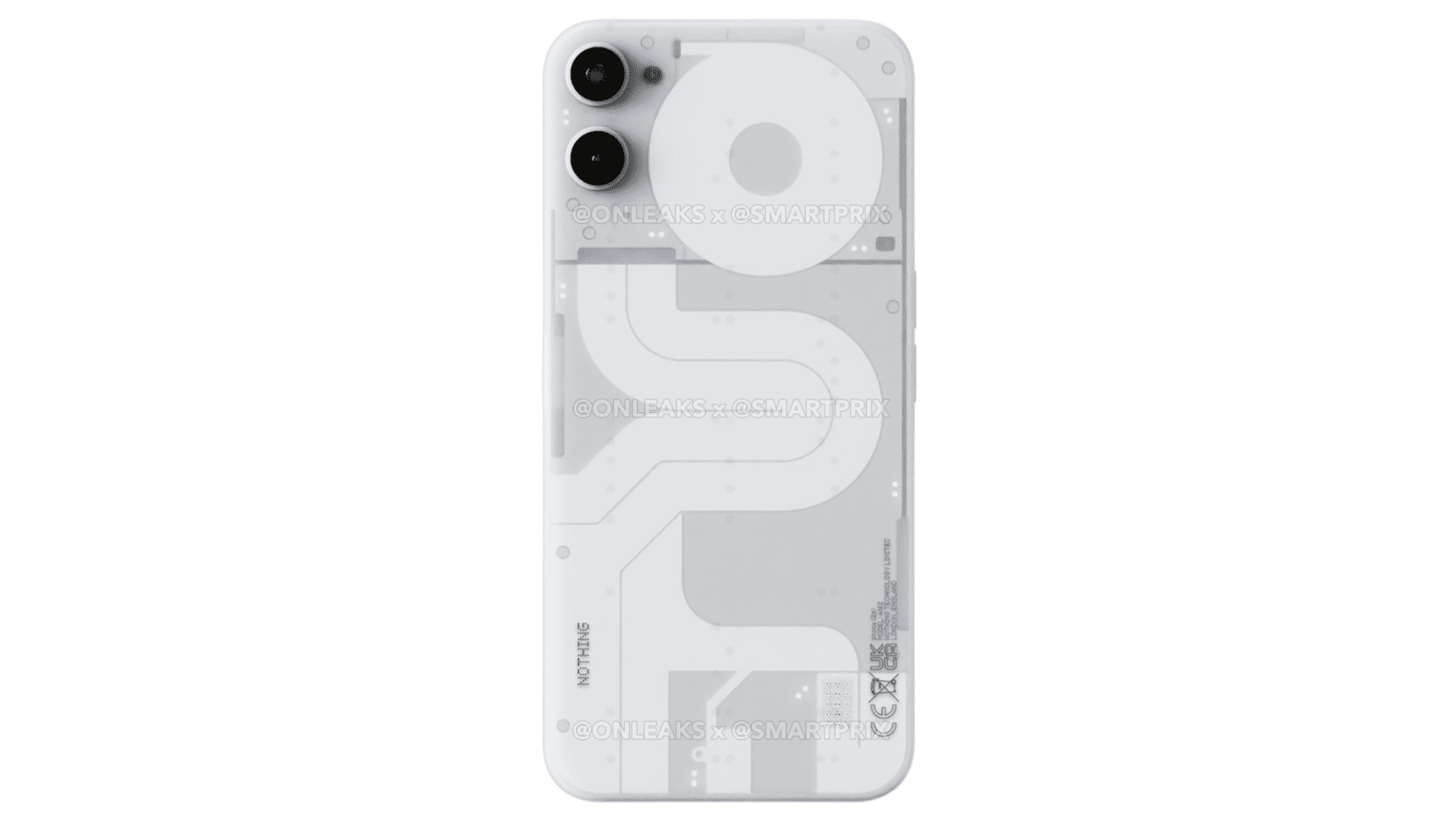 Leaked Nothing Phone 2a render shows Glyphless design