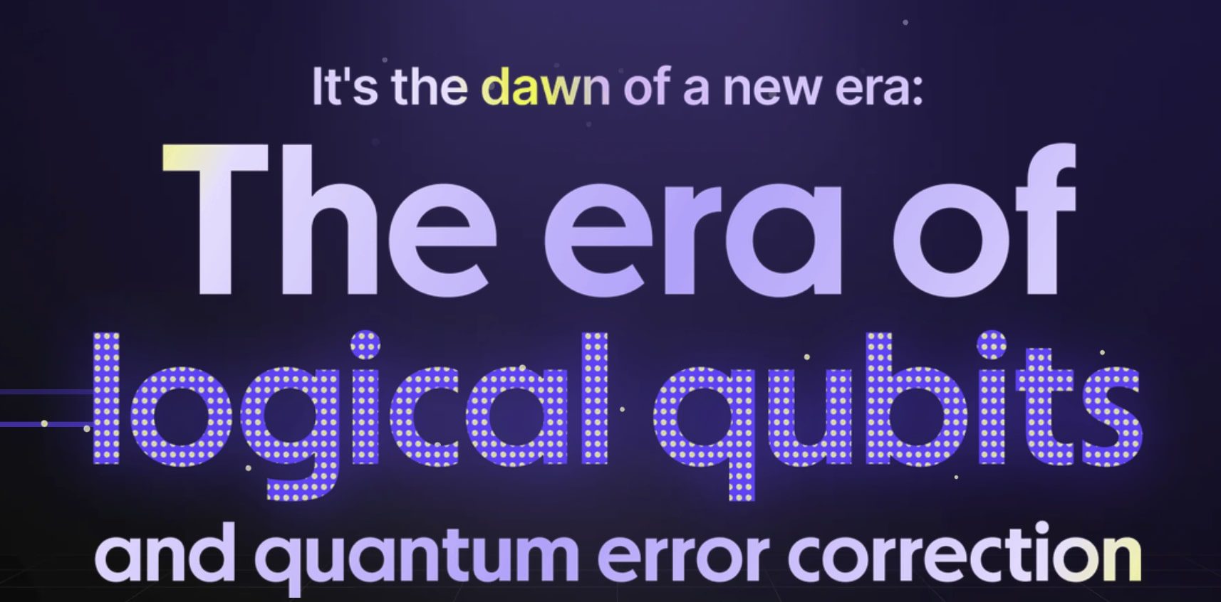 Quera Neutral Atom Error Correction Quantum Computers