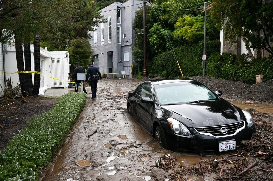 Los Angeles Saw 475 Mudslides During Atmospheric River—And Could See More As Another Storm Approaches