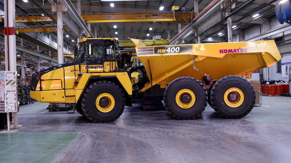 Sales Growth Continues for Komatsu in Q3