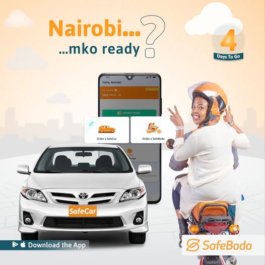 SafeBoda Returns to Nairobi, with SafeCar 