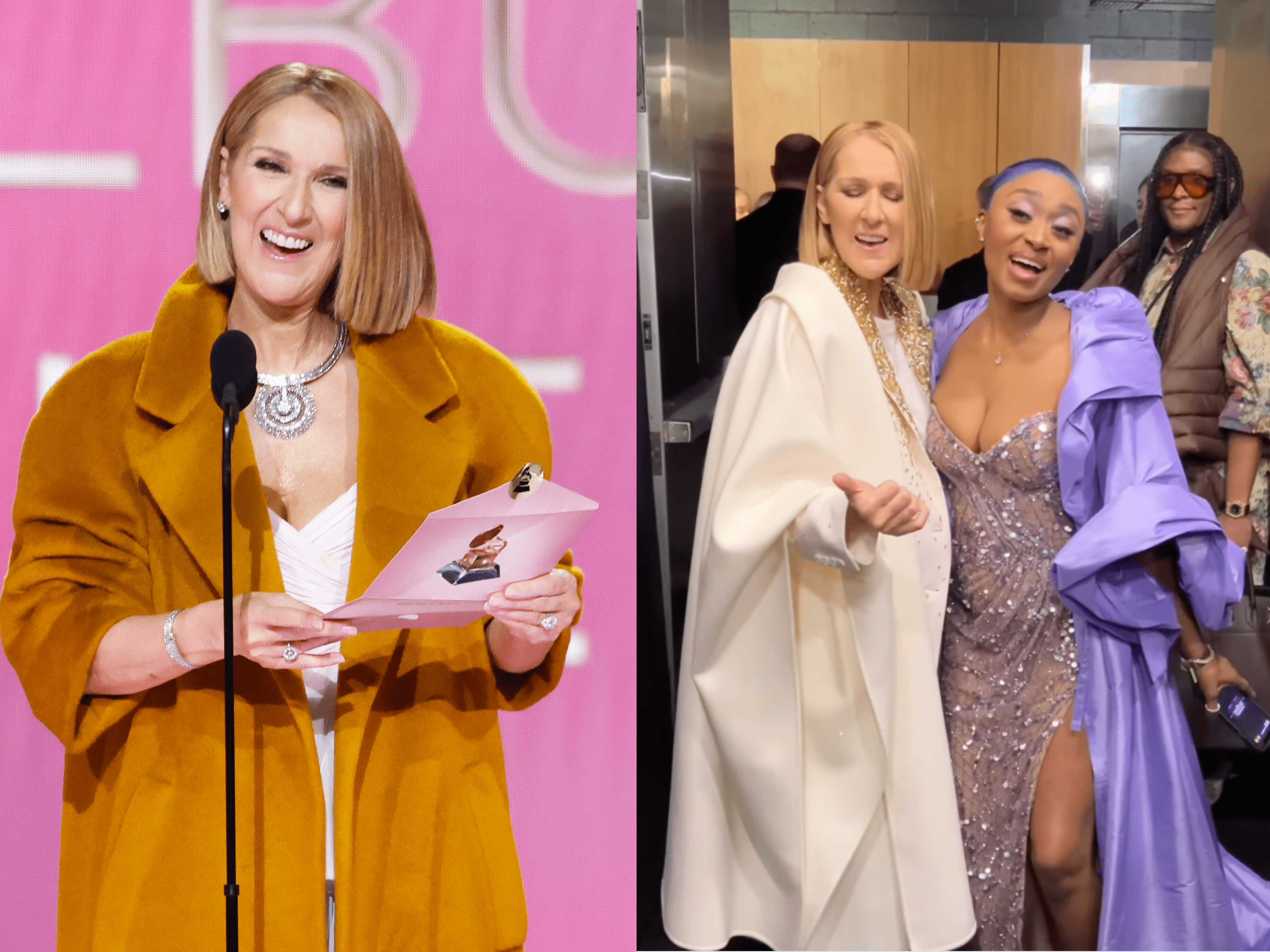 Céline Dion Singing Backstage at the Grammys Will Warm Your Heart