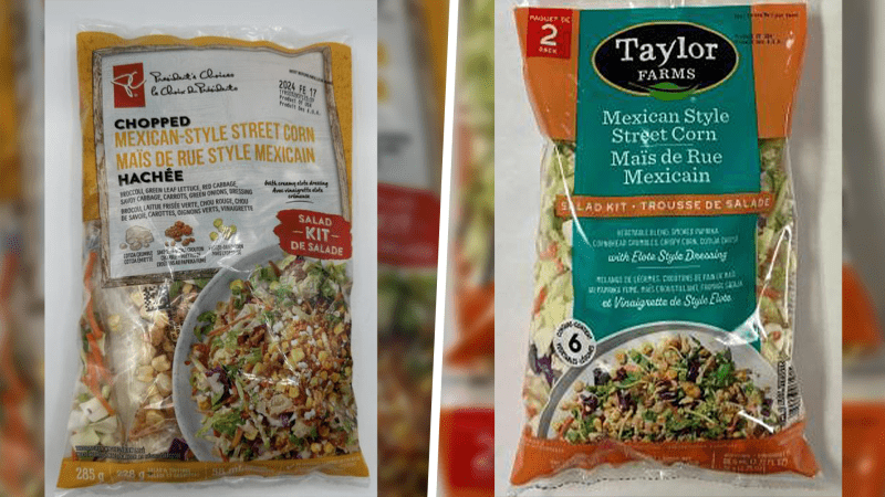 Listeria contamination fears prompt Canadian salad recall