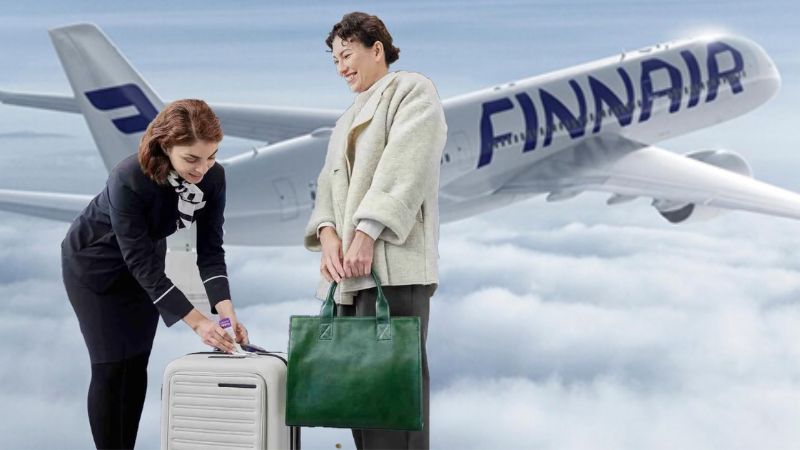 Finnish airline to weigh passengers before flights as well as carry-ons