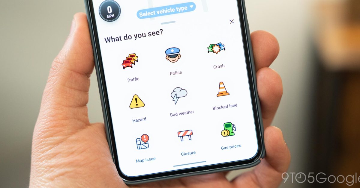 Waze redesigns reporting on Android and iOS, but also removes some choices
