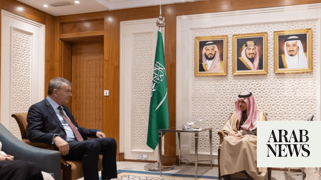 Saudi FM, KSrelief chief discuss Gaza with head of UNRWA in Riyadh