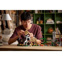 Escape To A Kingdom Of Castles, Knights and Adventure With The New LEGO® Icons Medieval Town Square