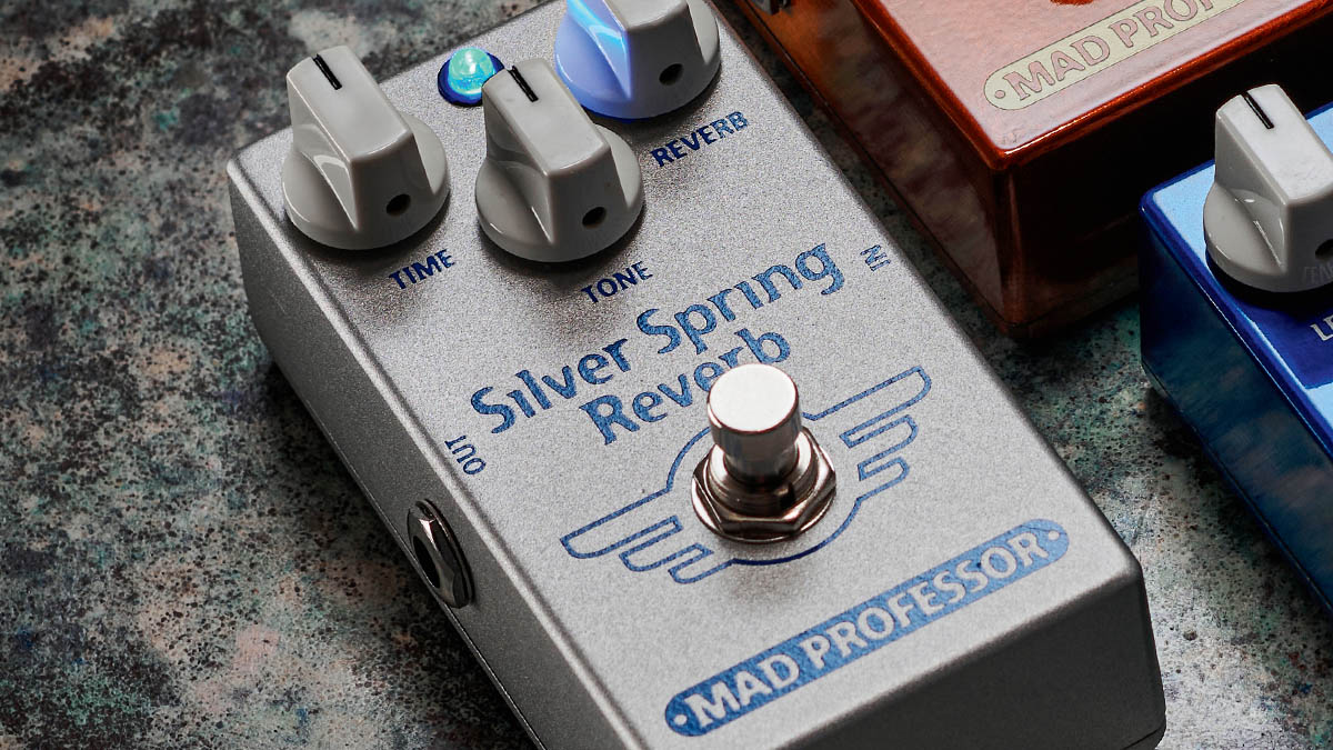“A very natural sound that works well with both clean and driven amps”: Mad Professor Silver Spring Reverb review