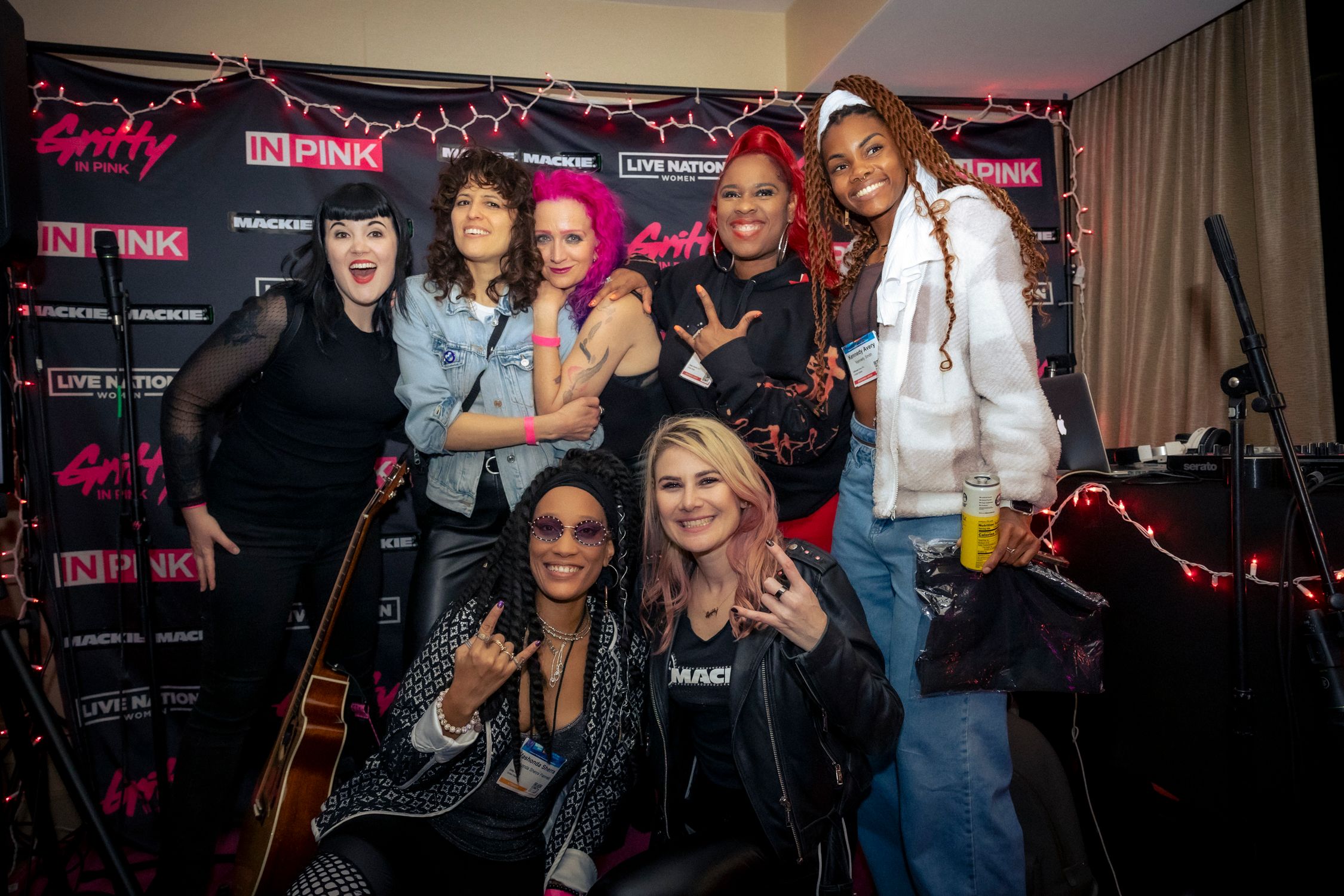 GRITTY IN PINK BRINGS THE PARTY TO THE NAMM CONFERENCE WITH HOTEL SOIREE PRESENTED BY MACKIE