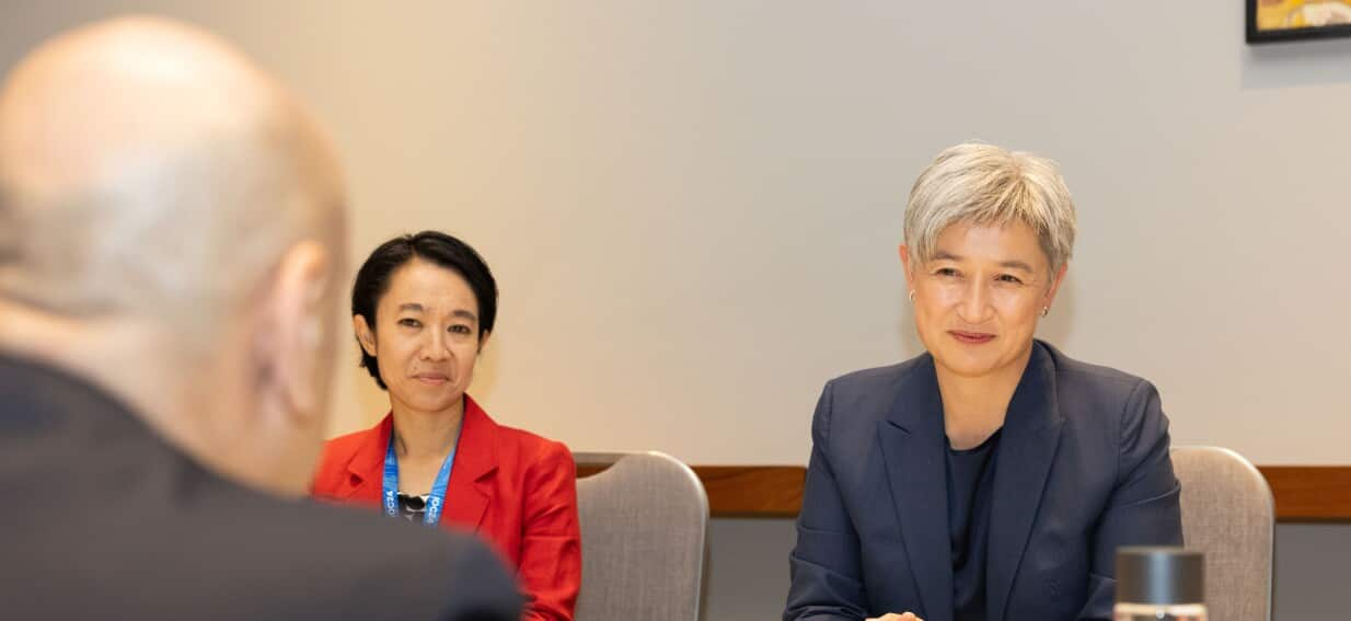 Penny Wong says transparency needed to avoid ‘unprecedented threats’ in Indian Ocean