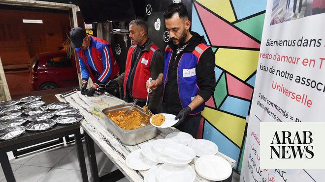 ’Restaurant of Love’ helps feed Tunis homeless