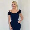 Dancing On Ice host Holly Willoughby stuns in navy gown after birthday celebrations