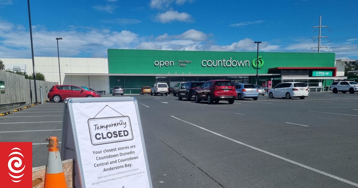 Dunedin South Countdown supermarket to remain closed for monitoring after rats found